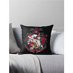 " vivziepop  Colorful" Throw Pillow