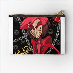Hazbin Hotel Alastor the radio demon fan art Zipper Pouch