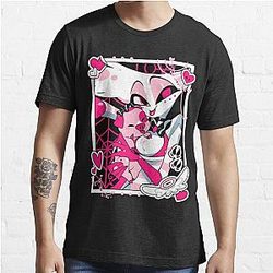 Angel Dust and Fat Nugget Selfie - Hazbin Hotel  Essential T-Shirt