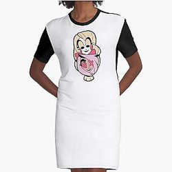 Vivziepop Demon Sweeties Graphic T-Shirt Dress