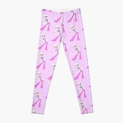 Angel Dust Hazbin Hotel Sticker Leggings