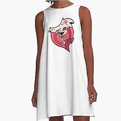 Vivziepop Chibi Angel Dust A-Line Dress
