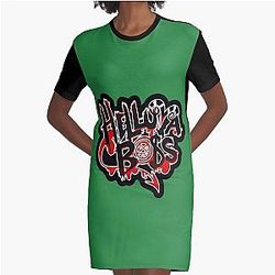 vivziepop   	 Graphic T-Shirt Dress