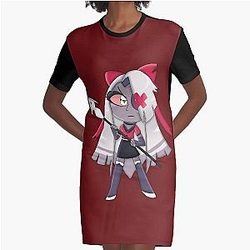 Vaggie  Graphic T-Shirt Dress