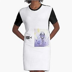 emily hazbin hotel Graphic T-Shirt Dress