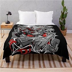 Angel Dust Demon Design - Hazbin Hotel  Throw Blanket
