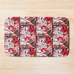 Charlie and Friends! - Hazbin Hotel Bath Mat