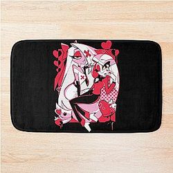 Vaggie and Charlie morning star Bath Mat