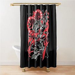 Hazbin Hotel Angel Dust Shower Curtain