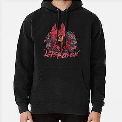 Let's Misbehave Alastor Hazbin Hotel  Pullover Hoodie