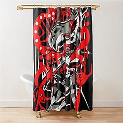Hazbin Hotel - Angel Dust Shower Curtain