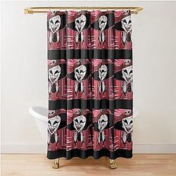 Hazbin Hotel Rosie Shower Curtain