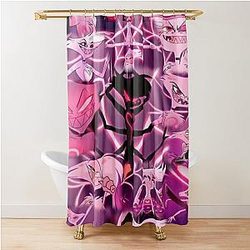 Angel Dust - Hazbin Hotel Shower Curtain