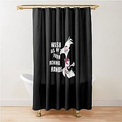 Angel Dust - Hazbin hotel - Posters and Art Shower Curtain
