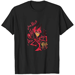 Alastor Never Fully Dressed Smile LA 1205 Vivziepop T-Shirts