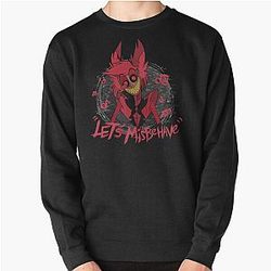 Let's Misbehave Alastor Hazbin Hotel  Pullover Sweatshirt