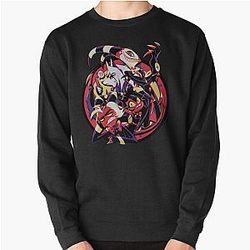 Hazbin Hotel Merch Helluva Boss Group Essential T-Shirt.png Pullover Sweatshirt