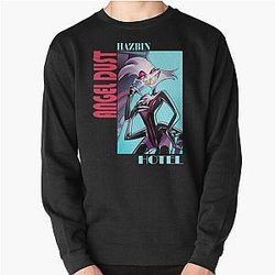 Hazbin Hotel Angel Dust Pullover Sweatshirt