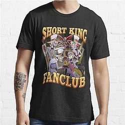 Lucifer short king fanclub - Hazbin Hotel Essential T-Shirt