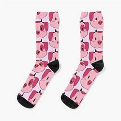 Hazbin Hotel Fat Nuggets Angel Dust Socks