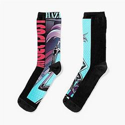 Hazbin Hotel Angel Dust Socks