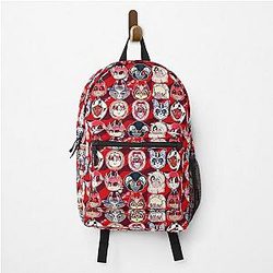 Hazbin Hotel Swirls of Chaos Characters Backpack