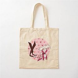 Hazbin Hotel - Angel Dust Cotton Tote Bag