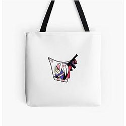 Vivziepop Gangster Angel All Over Print Tote Bag