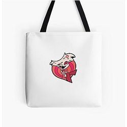 Vivziepop Chibi Angel Dust All Over Print Tote Bag