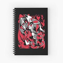 Hazbin Hotel Charlie & Vaggie Spiral Notebook