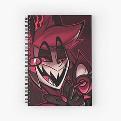 hazbin hotel alastor Spiral Notebook