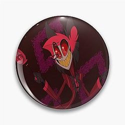 Alastor from Hazbin Hotel Pin