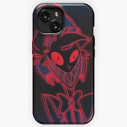 Neon 3D Alastor iPhone Tough Case