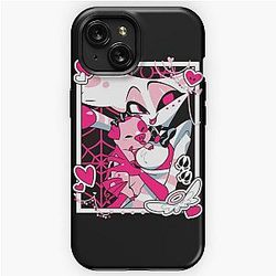 Angel Dust and Fat Nugget Selfie - Hazbin Hotel  iPhone Tough Case