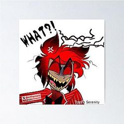 Confused Alastor Poster