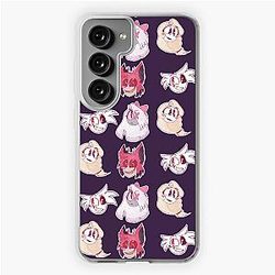 Hazbin Hotel chibi,,,  Samsung Galaxy Soft Case