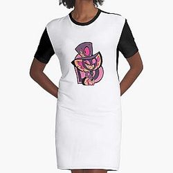 Vivziepop Chibi Sir Pentious Graphic T-Shirt Dress