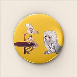 VivziePop LA 2801 - Famous for creating the hit series Hazbin Hotel VivziePop Pins