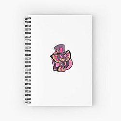 Vivziepop Chibi Sir Pentious Spiral Notebook