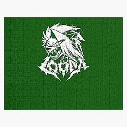 Hazbin Hotel Merch Vivziepop Merch Heavy Metal Loona Sweater Black  Jigsaw Puzzle