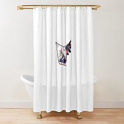 Vivziepop Gangster Angel Shower Curtain