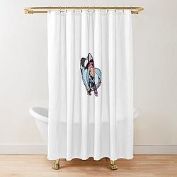 Vivziepop Chibi Blitz Shower Curtain