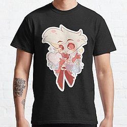 AngelDust Hazbin Hotel Vivziepop Chibi Sticker Classic T-Shirt
