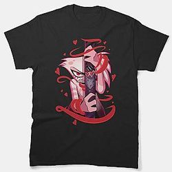 Angel Dust and Valentino Addicted - Hazbin Hotel  Classic T-Shirt