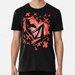 Angel Dust Valentines Day - Hazbin Hotel  Premium T-Shirt