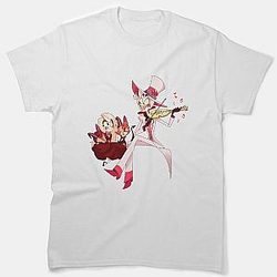 Charlie and Lucifer - Hazbin Hotel Classic T-Shirt