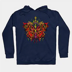 The Jewelled Natura Butterfly Hoodie TP0507