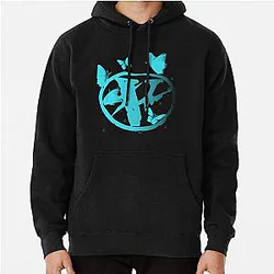 "vlone" juice wrld freestyle 999 vlone batterfly for gift friends Pullover Hoodie RB0507