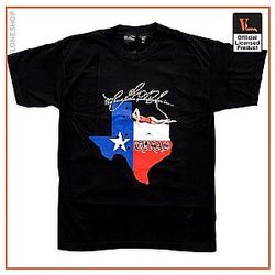 Vlone T-Shirts - Vlone Texas Gunslinger State Tee - Black VL2309