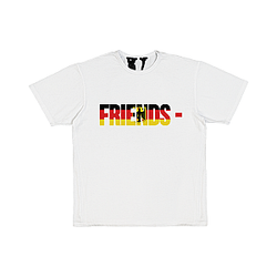 Vlone Shirts - FRIENDS DEU T-SHIRT WHITE VLC2710
